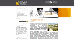 Desktop Screenshot of cervco.fr